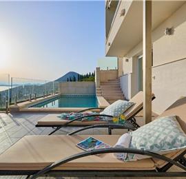 2 bedroom villa with pool, Orasac near Dubrovnik, sleeps 4
